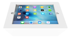 Skrivbordsstativ för 9.7 iPads, 125 grader, vit