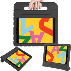 Stöttåligt barnfodral, iPad 10.2 / Pro 10.5 / Air 3 10.5, svart