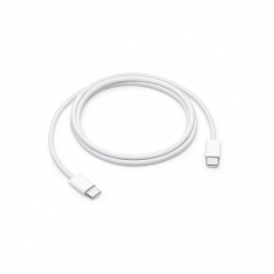 USB-C till USB-C kabel till iPhone 15, 1m, vit