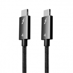 USB-C till USB-C Thunderbolt 4 kabel, PD, 100W, 5A, 0.5m