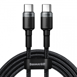 Baseus Cafule PD2.0 USB-C till USB-C kabel, 5A, 100W, 2m