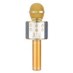 iKaraoke Bluetooth-mikrofon, guld